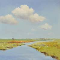 Jan Groenhart - Molentje in de polder 