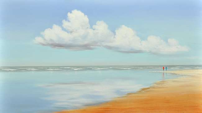 Jan Groenhart - Rustig strand 